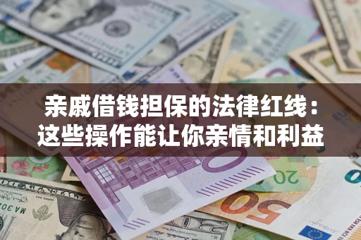 济南亲戚借钱担保的法律红线：这些操作能让你亲情和利益两不误