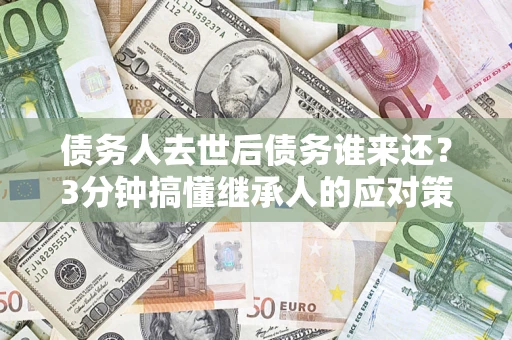 济南债务人去世后债务谁来还？3分钟搞懂继承人的应对策略