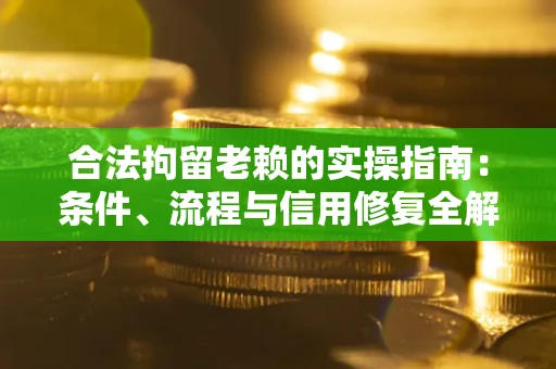 济南合法拘留老赖的实操指南：条件、流程与信用修复全解析
