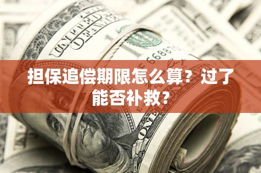 济南担保追偿期限怎么算？过了能否补救？